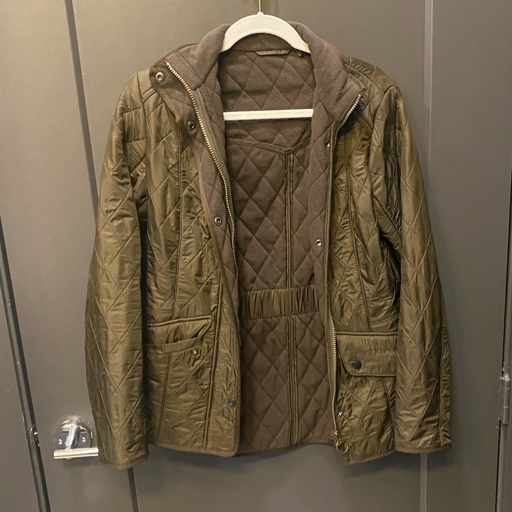 Olive Barbour Jacket